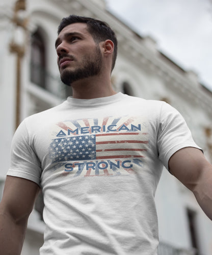 American Strong - Premium Short-Sleeve Unisex T-Shirt