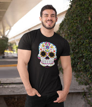 Load image into Gallery viewer, Sugar Skull #6 (Calavera) – Premium Short-Sleeve Unisex T-Shirt
