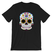 Load image into Gallery viewer, Sugar Skull #6 (Calavera) – Premium Short-Sleeve Unisex T-Shirt