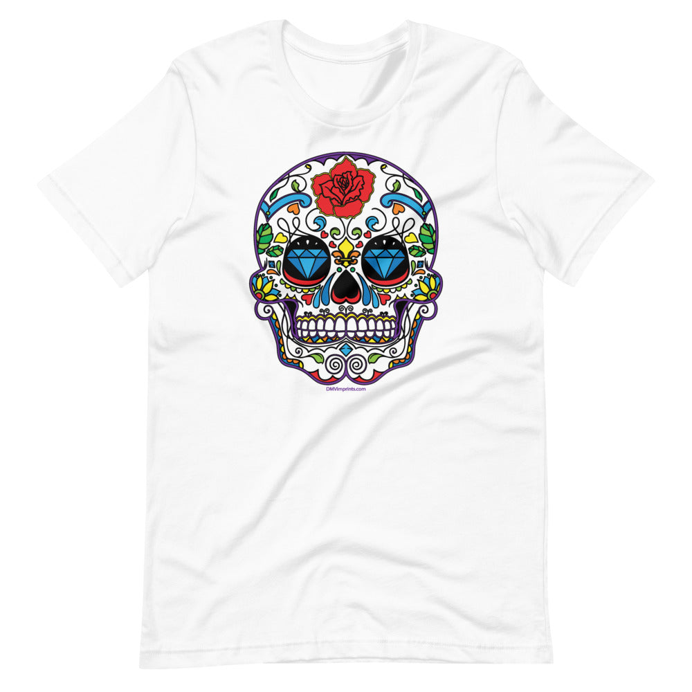 Sugar Skull #1 (Calavera) - Premium Short-Sleeve Unisex T-Shirt