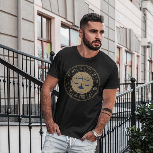 Libra Zodiac - Premium Short-Sleeve T-Shirt