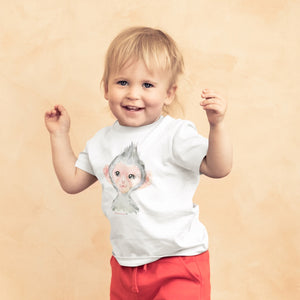 Baby Monkey #1 – Premium Toddler Short-Sleeve T-Shirt