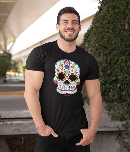 Sugar Skull #6 (Calavera) – Premium Short-Sleeve Unisex T-Shirt