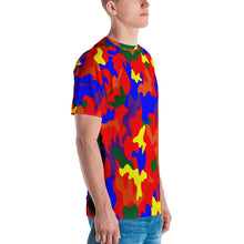 Load image into Gallery viewer, Pride Camo All Over Print - Short-Sleeve T-Shirt