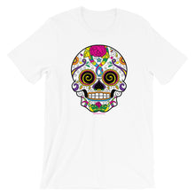 Load image into Gallery viewer, Sugar Skull #4 (Calavera) – Premium Short-Sleeve Unisex T-Shirt