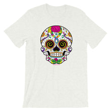 Load image into Gallery viewer, Sugar Skull #4 (Calavera) – Premium Short-Sleeve Unisex T-Shirt