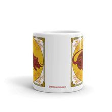 Load image into Gallery viewer, Year of the Rat – White Glossy Ceramic Mug (Printed Both Sides)