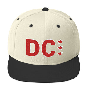 DC - Snapback High Profile Cap (Embroidered)
