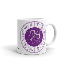 Load image into Gallery viewer, Sagittarius Zodiac – White Glossy Ceramic Mug (Printed Both Sides)