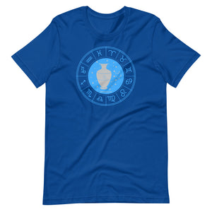 Aquarius Zodiac – Premium Short-Sleeve T-Shirt