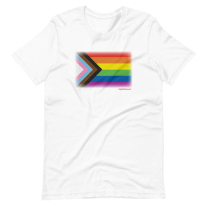 Progress Pride Flag – Premium Short-Sleeve T-Shirt