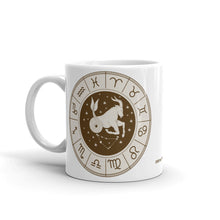 Load image into Gallery viewer, Capricorn Zodiac – White Glossy Ceramic Mug (Printed Both Sides)