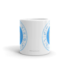 Load image into Gallery viewer, Aquarius Zodiac – White Glossy Ceramic Mug (Printed Both Sides)