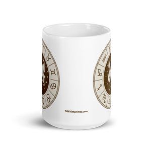 Capricorn Zodiac – White Glossy Ceramic Mug (Printed Both Sides)